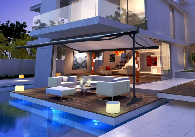 Azul Freestanding Awning