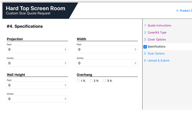 Special Pricing for FIXED SIZES only